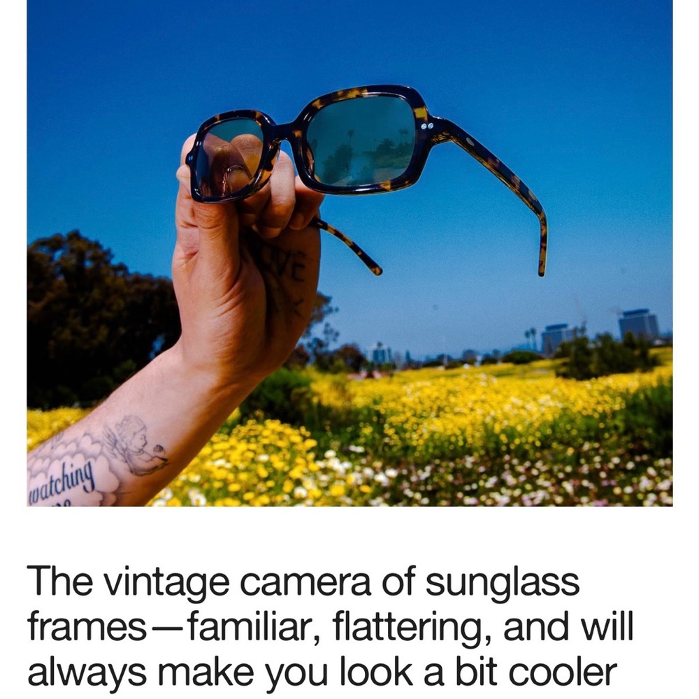 Tortoiseshell Sunglasses - image 1